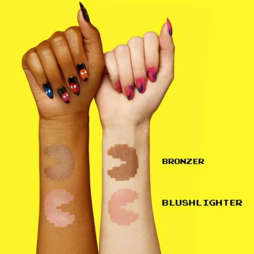 new Wet n Wild Pac Man Collection Bundle Lip Scrub & Bronzer